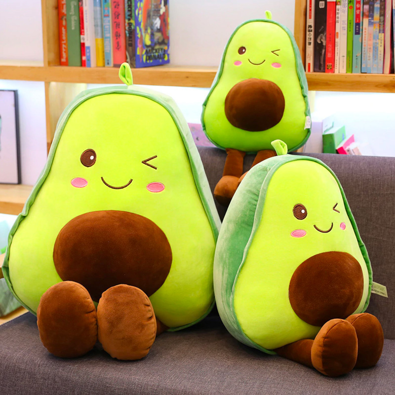 stuffed avocado toy