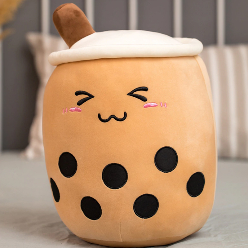 reversible bubble tea plush