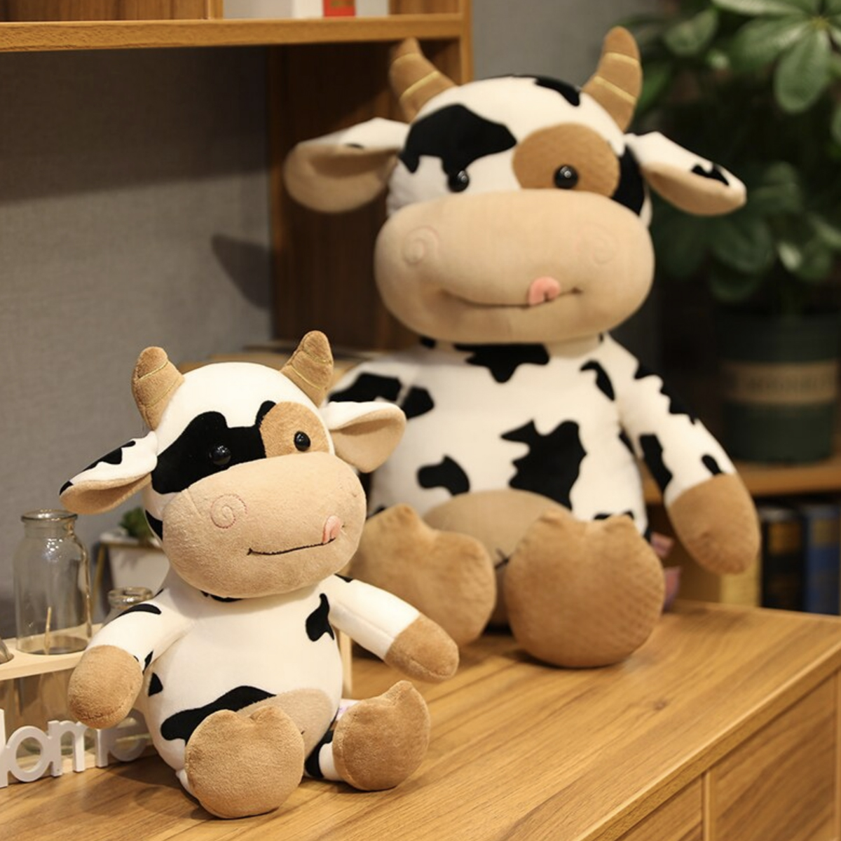 life size cow plush