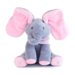 Singing Flappy Peek-a-boo Elephant Plush Toy