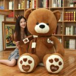 Brown Stuffed Teddy Bear Plush Toy - I Love You