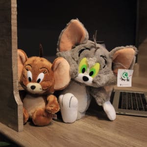 Tom and cheap jerry stuffed animals