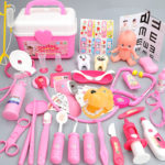 Pink Medical Kit Doctor Play Set for Kids