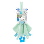 Baby Multifunctional Teether Comforting Towel Green Donkey
