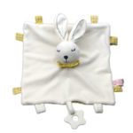 Baby Multifunctional Teether Comforting Towel White Rabbit
