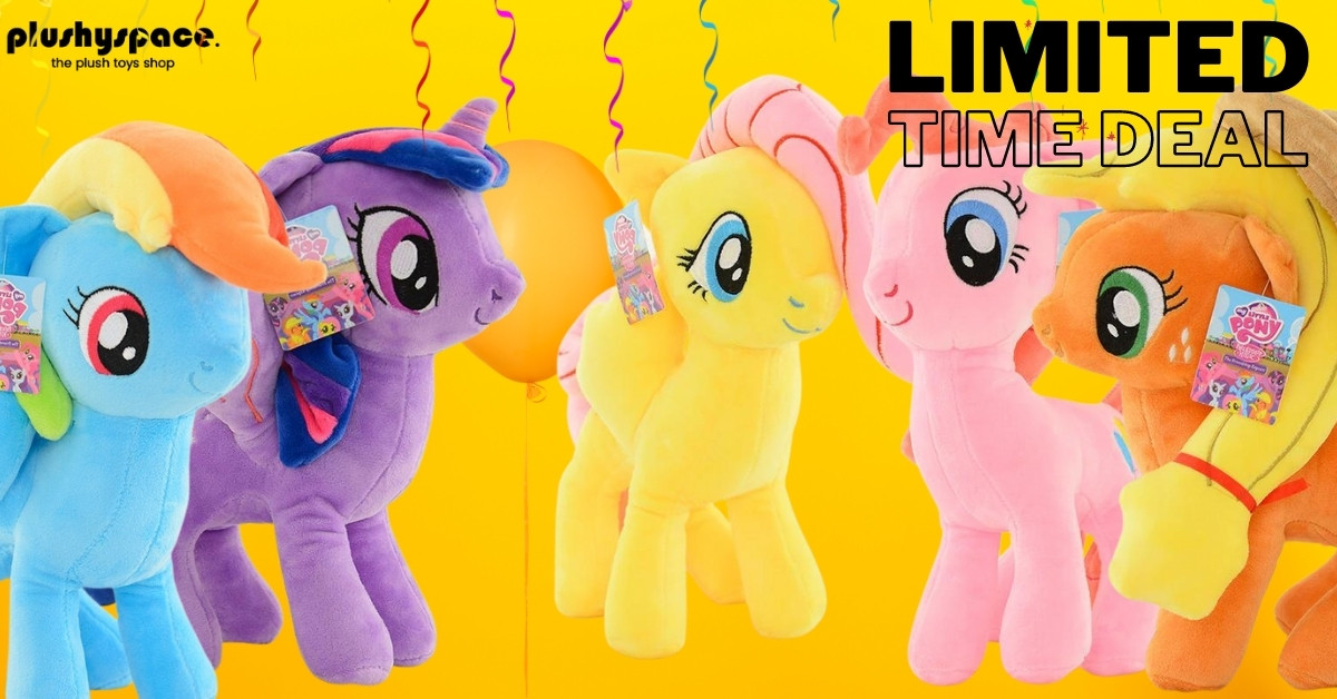 Huge my best sale little pony plush