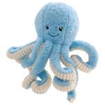 Blue Baby Octopus Plush - Stuffed Octopus