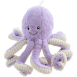Purple Baby Octopus Plush - Stuffed Octopus