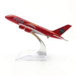 Coca Cola Airplane A380 Model Toy