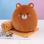 Stuffed Bear Plush - Soft Blanket