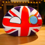 United Kingdom Country Ball Hand Warmers - Plushie Balls