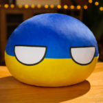 Ukraine Country Ball Hand Warmers - Plushie Balls