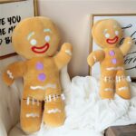 Stuffed Gingerbread Man Plush Toy - Cookie Man Doll