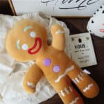 Stuffed Gingerbread Man Plush Toy - Cookie Man Doll