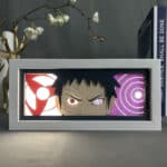 Obito Uchiha 3D Lightbox - Naruto Anime Decor