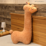 Stuffed Brown Alpaca Plush - Stuffed Animal Alpaca Plushie