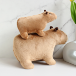 Stuffed Brown Capybara Plush Toy