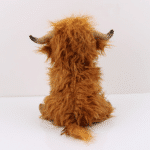 Stuffed Scottish Highland Brown Cow Plush Toy