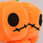 Stuffed Orange Pumpkin Plush Doll