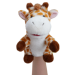 Stuffed Giraffe Puppet Plush Toy