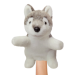 Stuffed Wolf Puppet Plush Toy